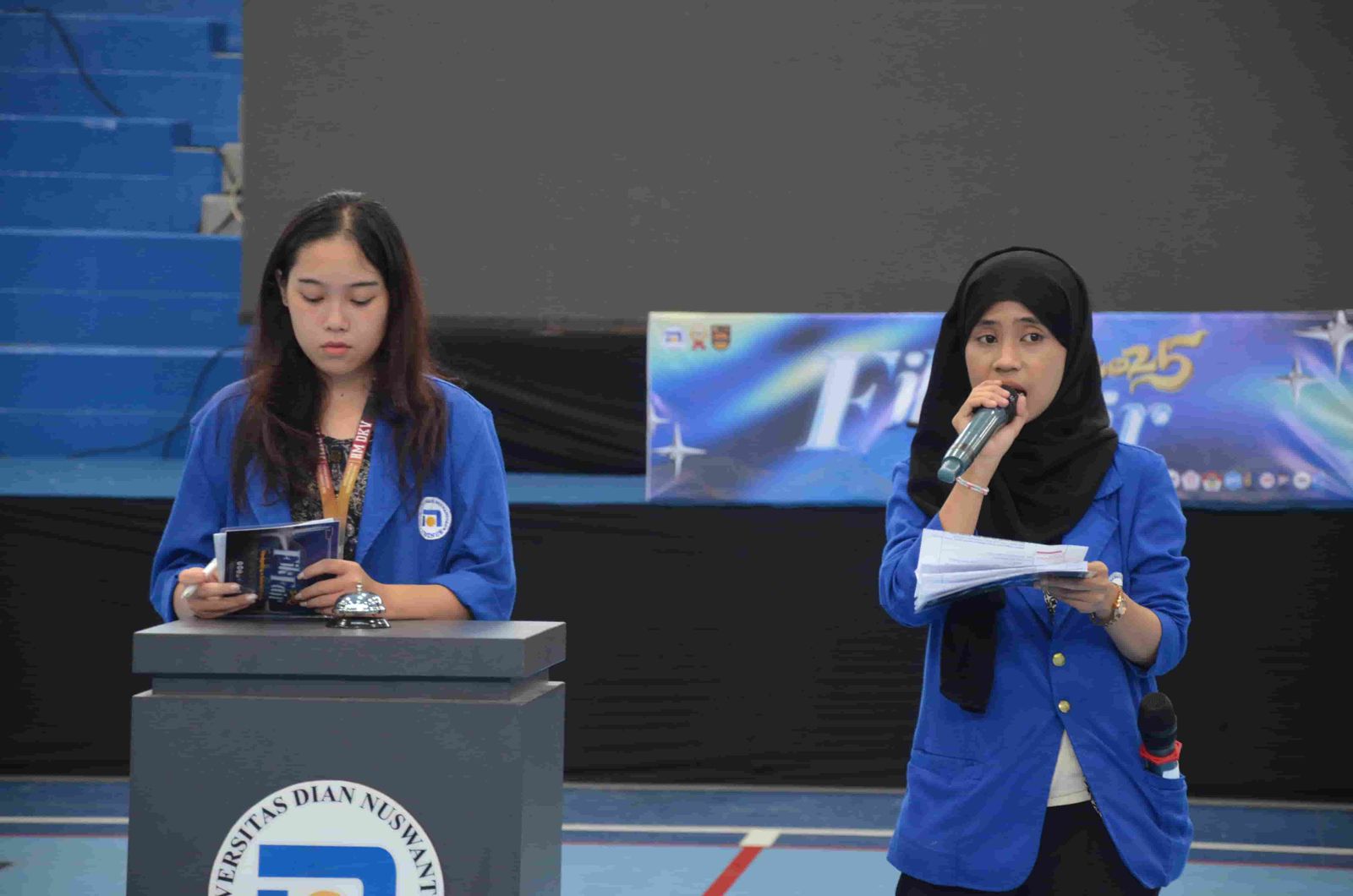 Pembacaan peraturan moderator